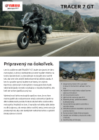 Yamaha Tracer 7 GT - brozura 2021 